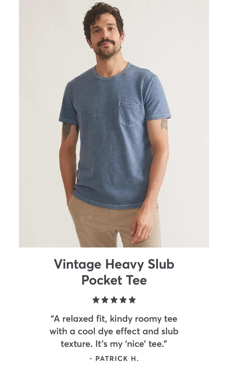 Slub Pocket Tee