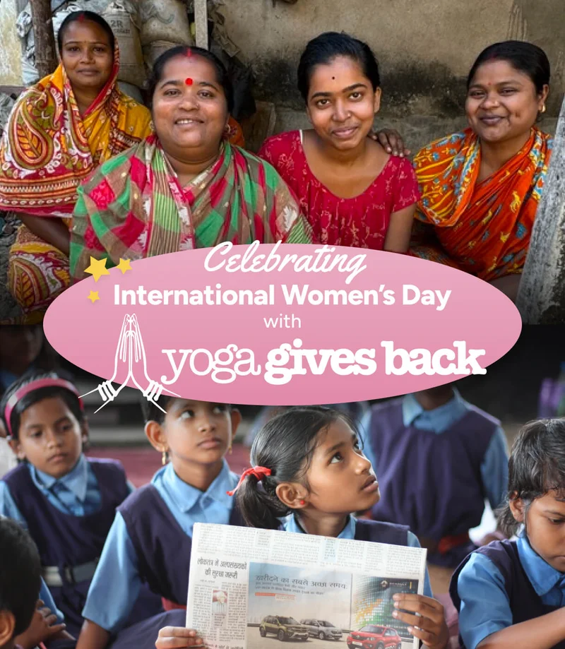 Celebrating International Women's Day with Yoga Gives Back