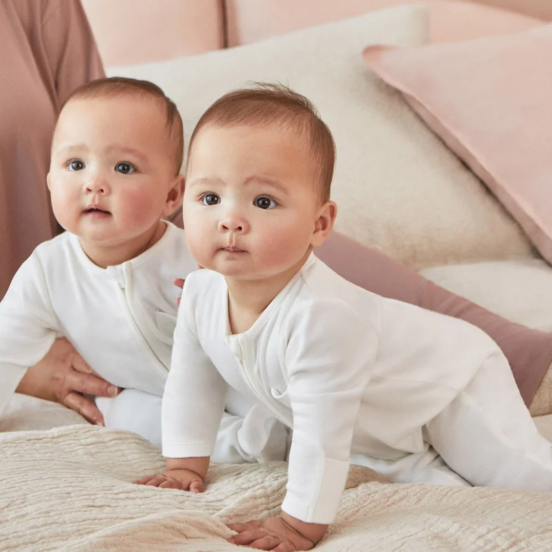 Image of Clever Zip Baby Pajamas