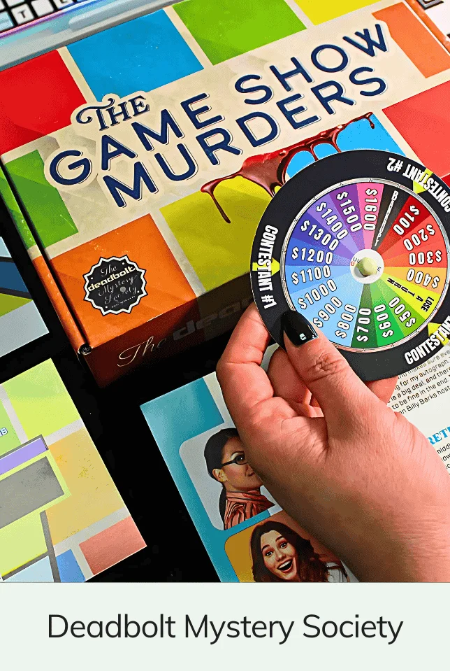The Deadbolt Mystery Society Monthly Box
