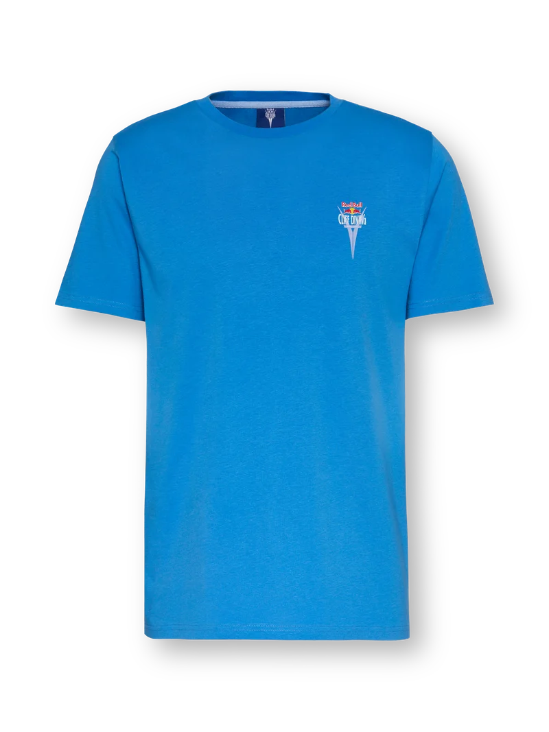 Red Bull Cliff Diving Dive Graphic T-Shirt Red Bull Cliff Diving Dive Graphic T-Shirt