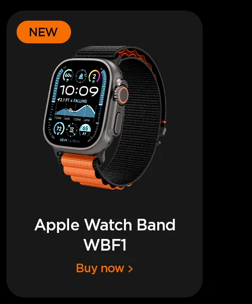 Apple Watch Ultra and Apple Watch Series WBF1 band.