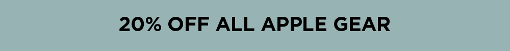 20% off all Apple iPhone, AirPods, Apple Watch, MacBook, iPads, and more. Save sitewide.