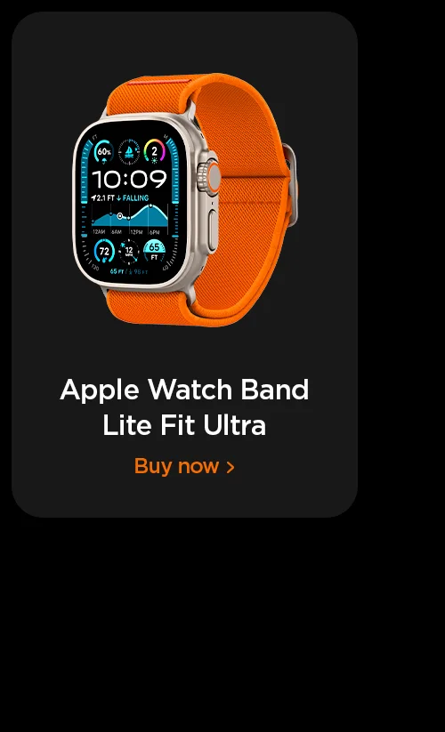 Apple Watch Ultra and Apple Watch Series Lite Fit Ultra band.