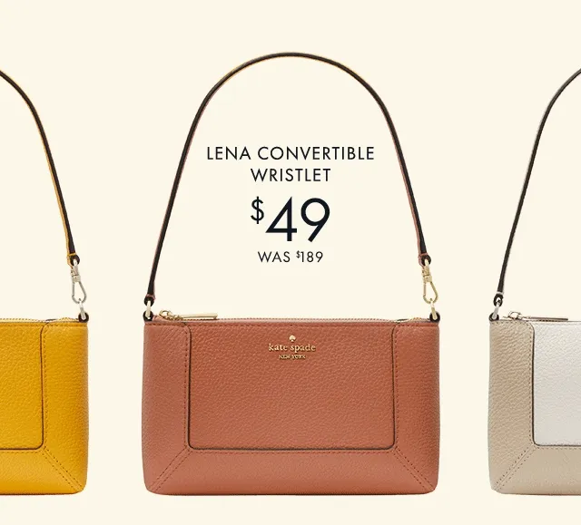 Lena Convertible Wristlet $49 Was $189