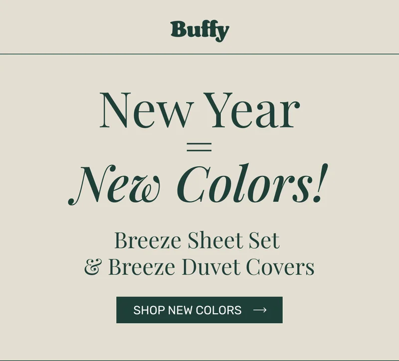 New Year = New Colors! Breeze sheet set & Breeze duvet covers