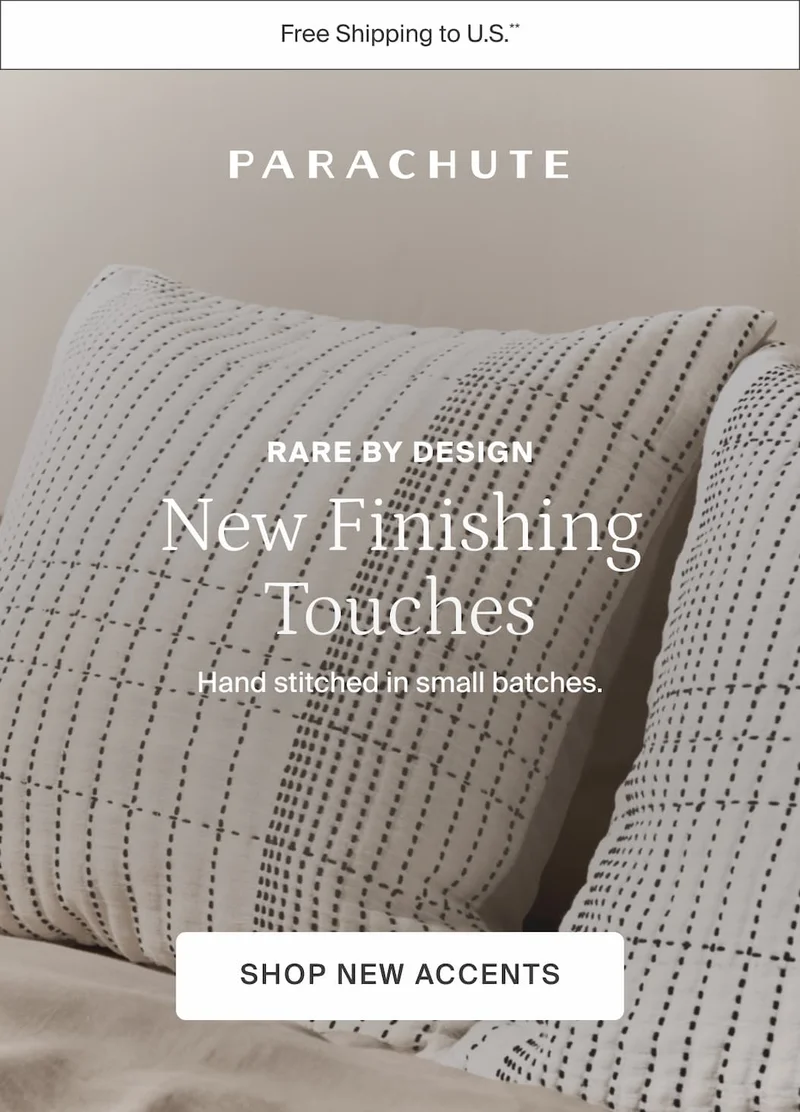 New finishing touches. Shop new accents.