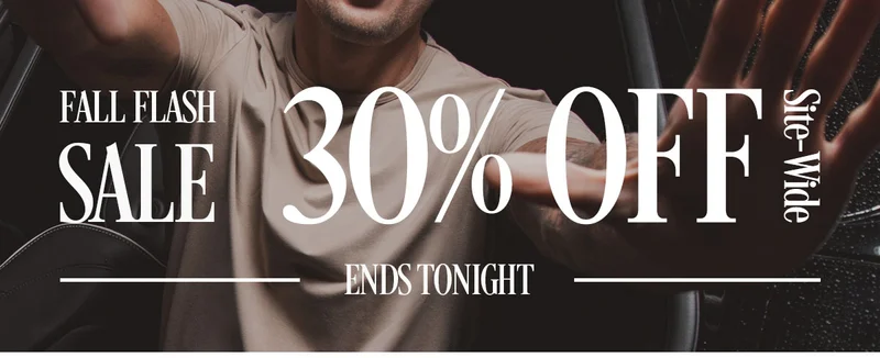Fall Flash Sale