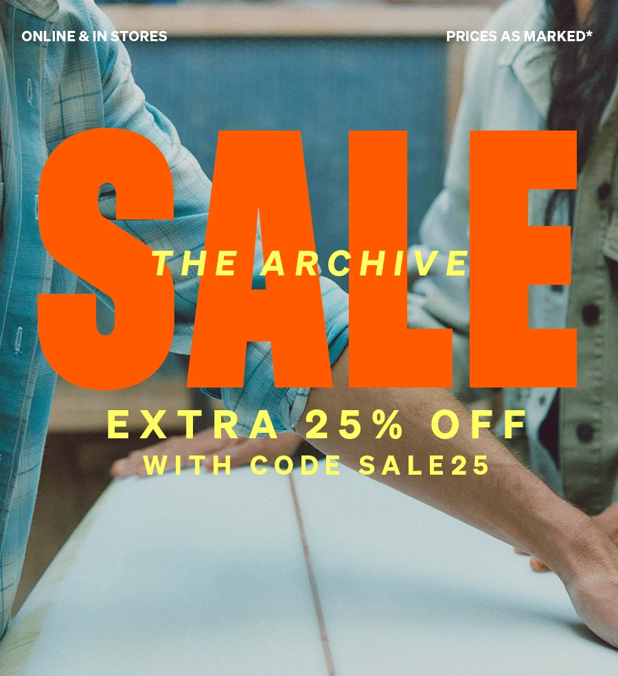 Sale Extra 25% Off
