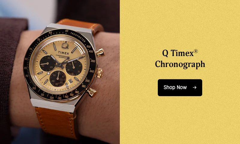 Q Timex Chronograph | Shop Now