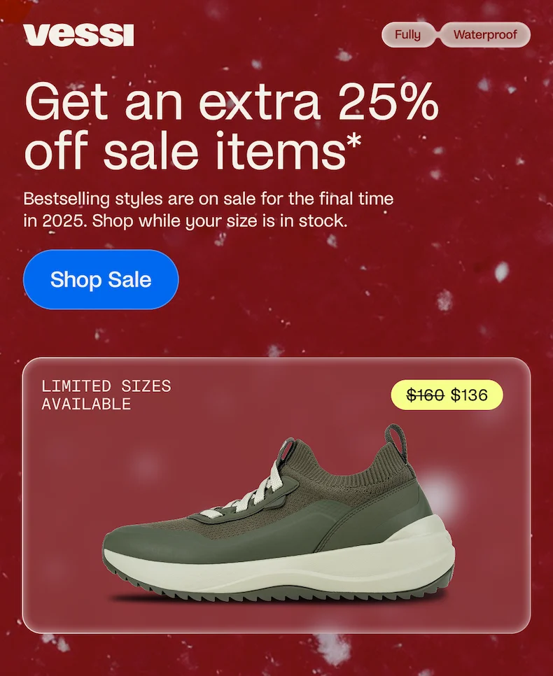 Get and extra 25% off sale items