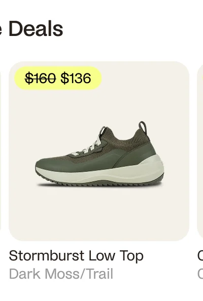 Stormburst Low Top Dark Moss/Trail