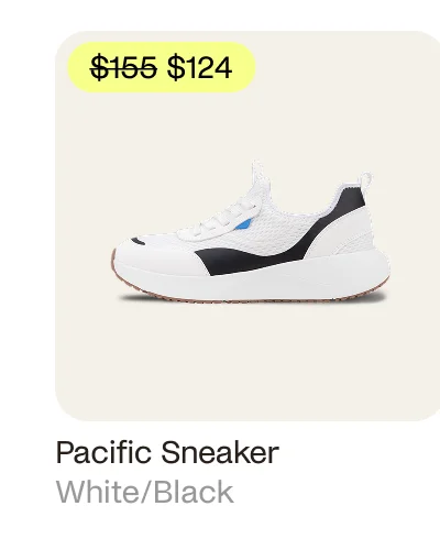 Pacific Sneaker White/Black