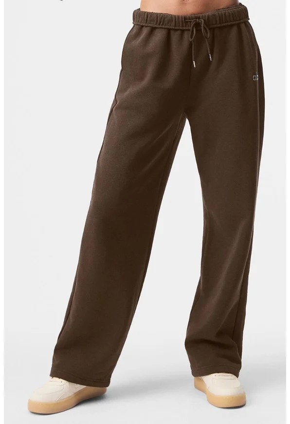 Accolade Straight Leg Sweatpant - Espresso - Espresso / S