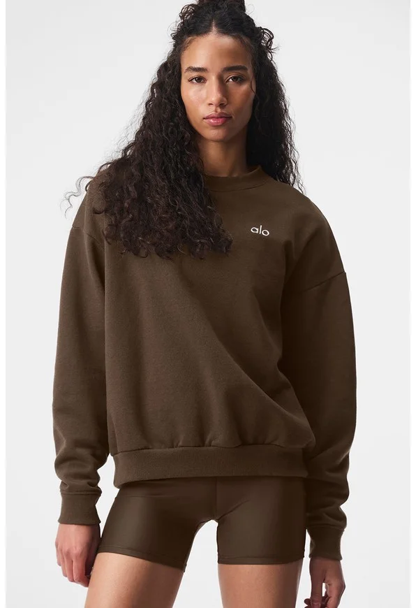 Accolade Crew Neck Pullover - Espresso - Espresso / M