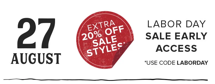 LABOR DAY SALE