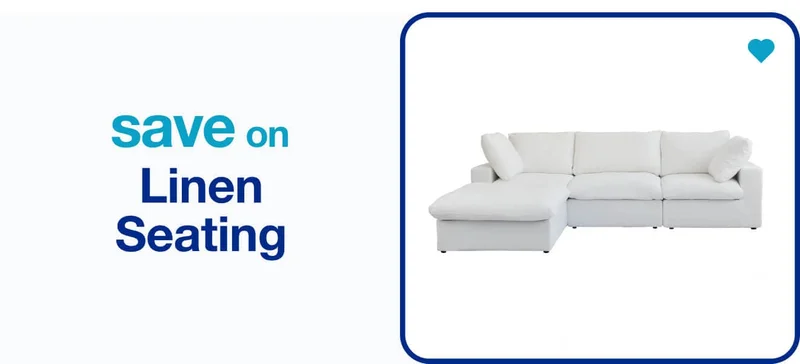 Linen Seating — Shop Now!
