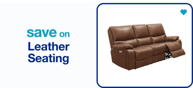 Leather Seating — Shop Now!