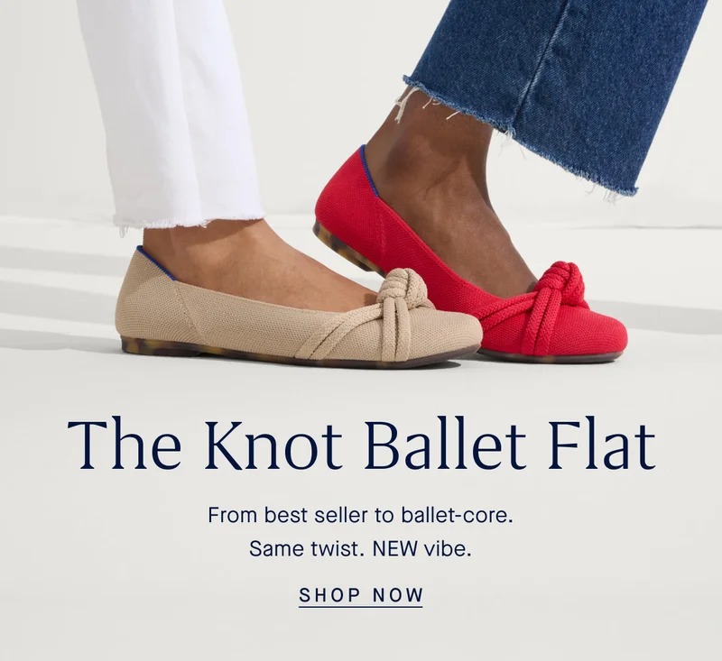 The Knot Ballet Flat From best seller to ballet-core. Same twist. NEW vibe. SHOP NOW