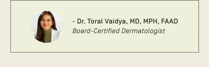 Dr. Toral Vaidya, MD, MPH, FAAD