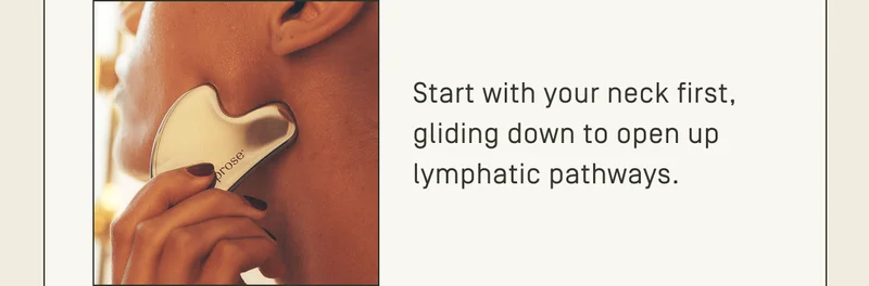 Start with your neck first