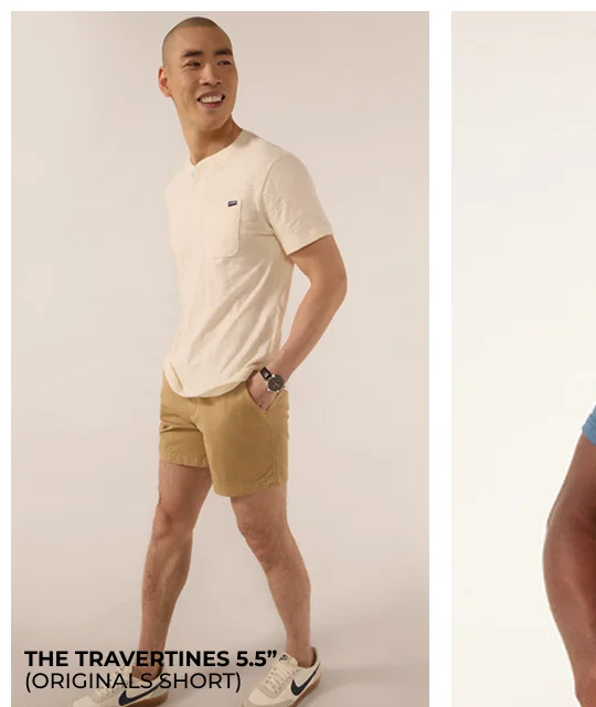 Originals Short: The Travertines 5.5"