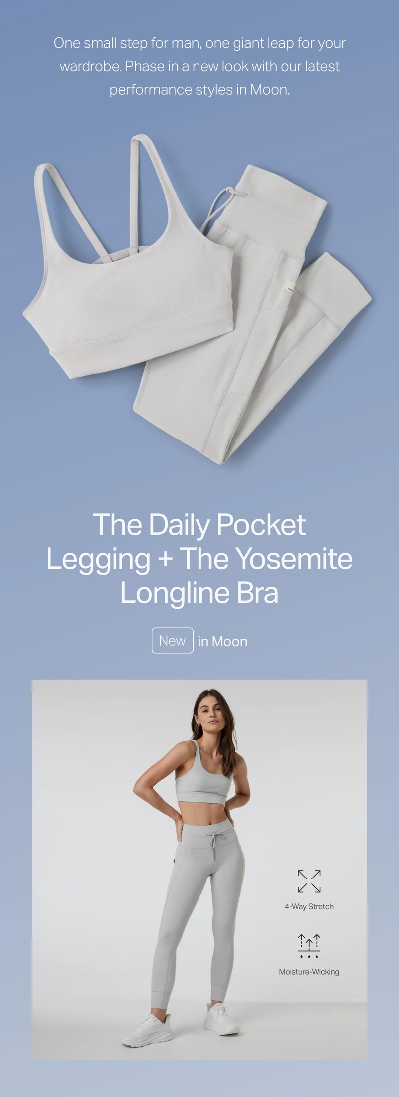 One small step for man, one giant leap for your wardrobe.