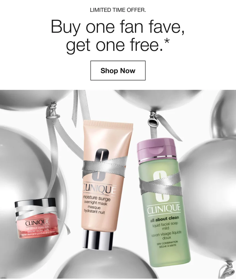 LIMITED TIME OFFER. | Buy one fan fave, get one free.* | Shop Now