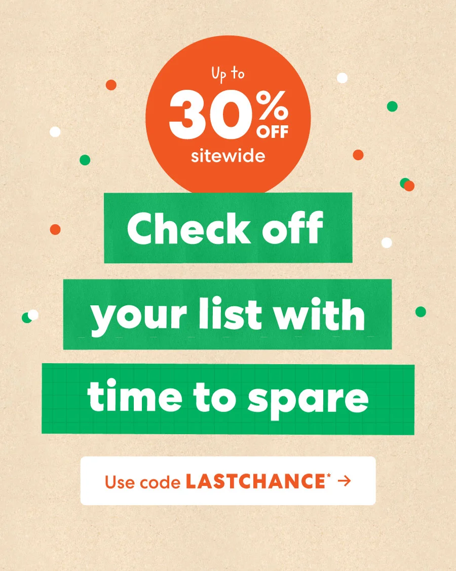 Rush shipping is on us!