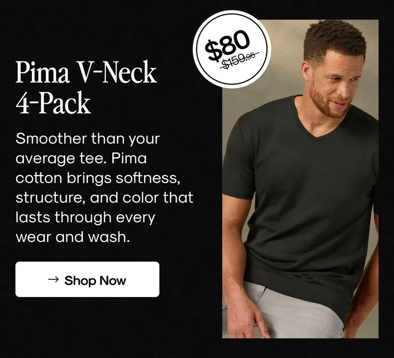Pima V-Neck