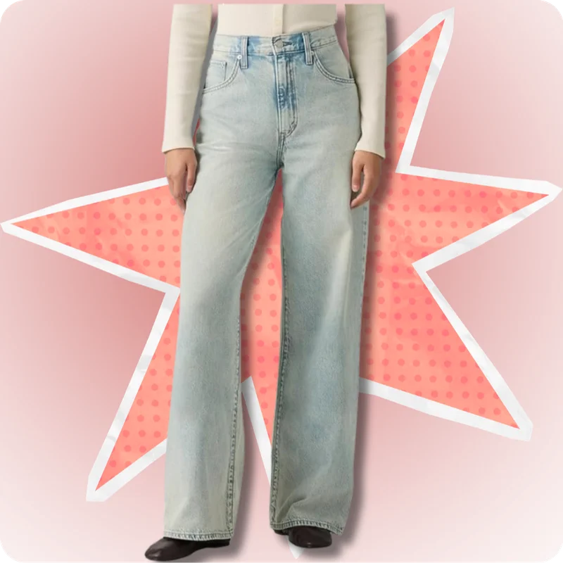 Levi's waist cinch baggy jeans