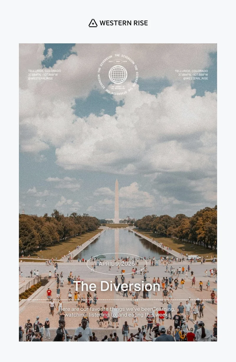 The Diversion: April 9, 2026