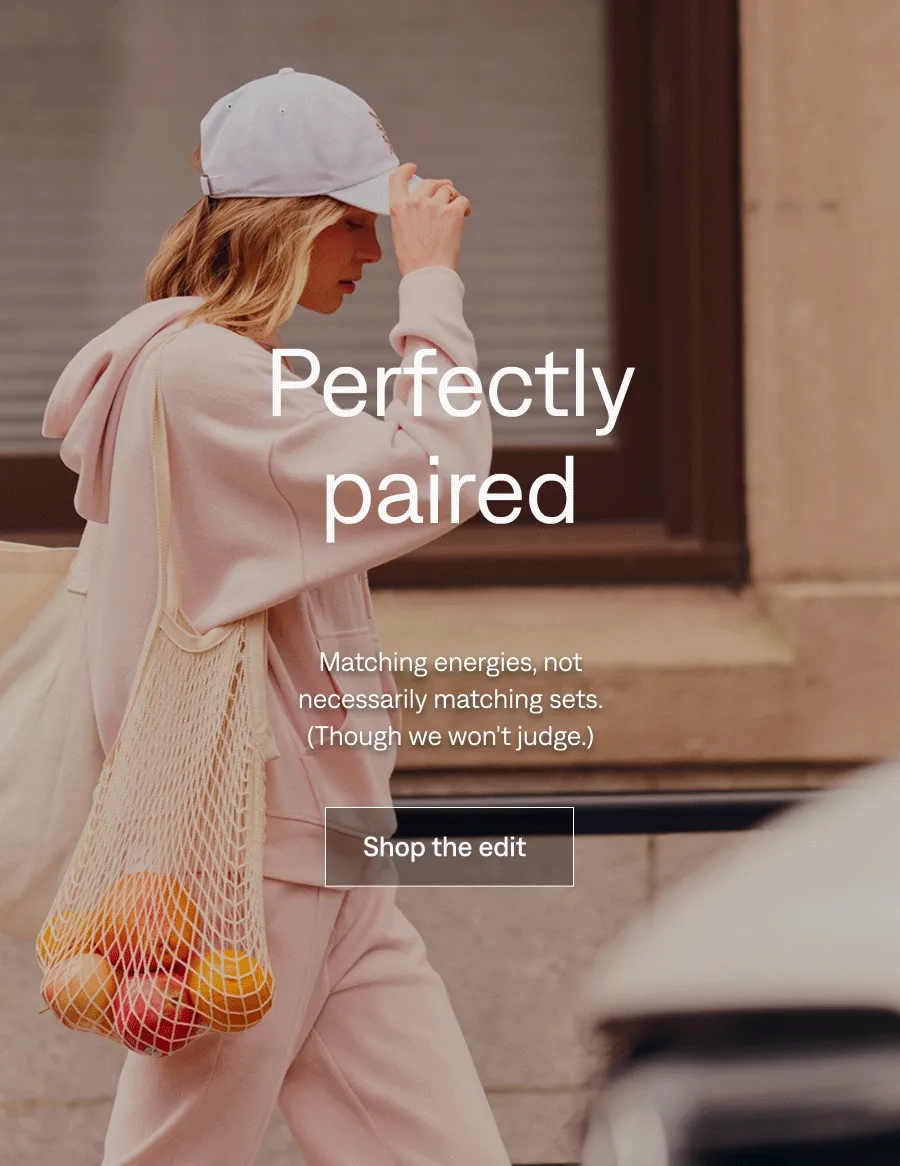 Perfectly paired: Shop the edit