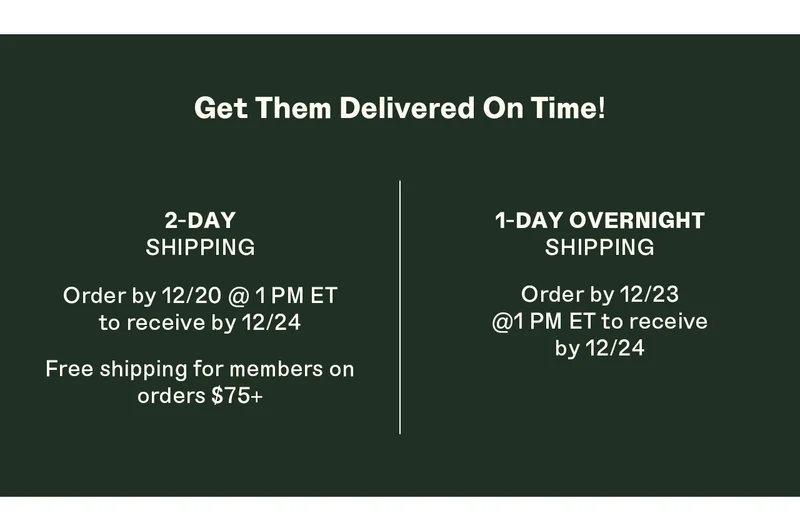 Get Them Delivered On Time!