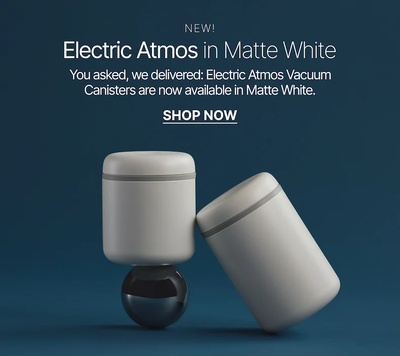 New! Electric Atmos in Matte White. Shop Now.