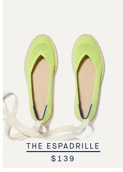 THE ESPADRILLE $139