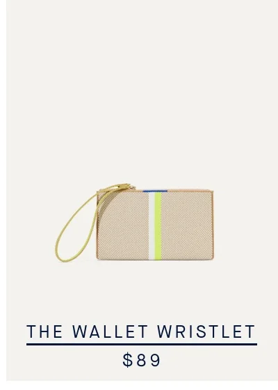 THE WALLET WRISTLET $89