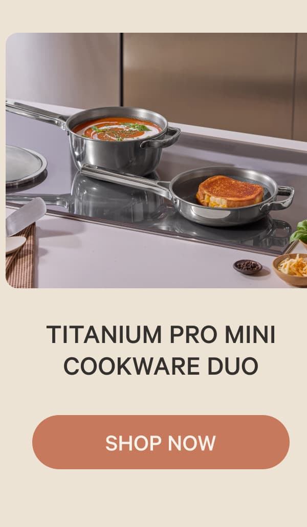 Titanium Pro Mini Cookware Duo | Shop Now