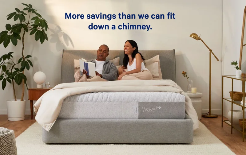 More savings than we can fit down a chimney. >>