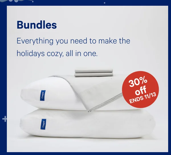 [25% off] >> Bundles >> Everything you need to make the holidays cozy, all in one. >>