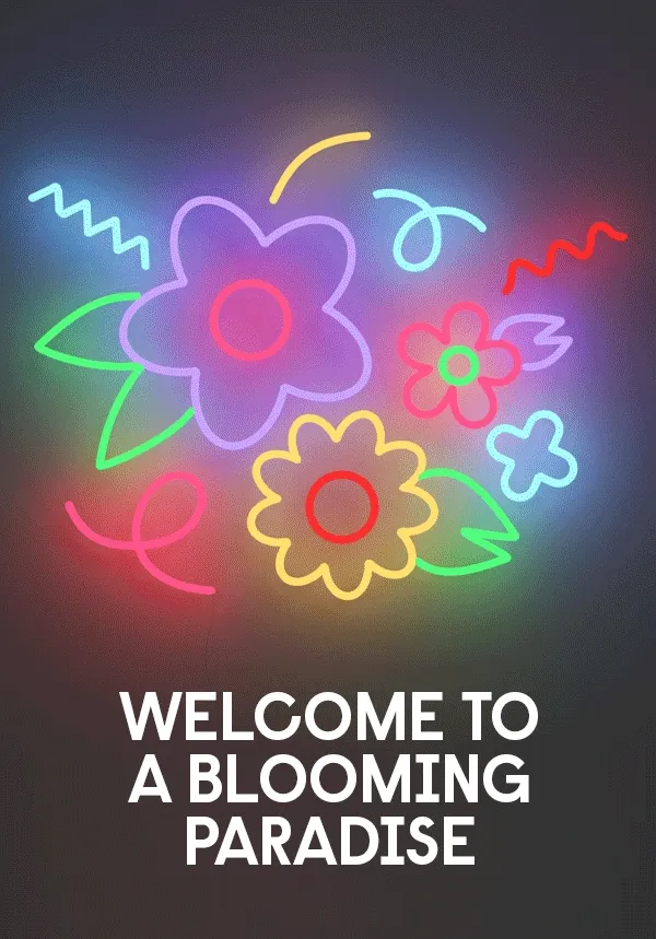 Welcome to a blooming paradise