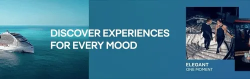DISCOVER EXPERIENCES FOR EVERY MOOD DISCOVER EXPERIENCES FOR EVERY MOOD