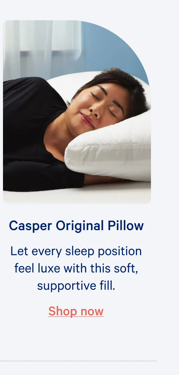 casper original pillow