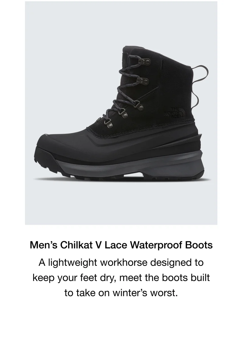 Men’s Chilkat V Lace Waterproof Boots