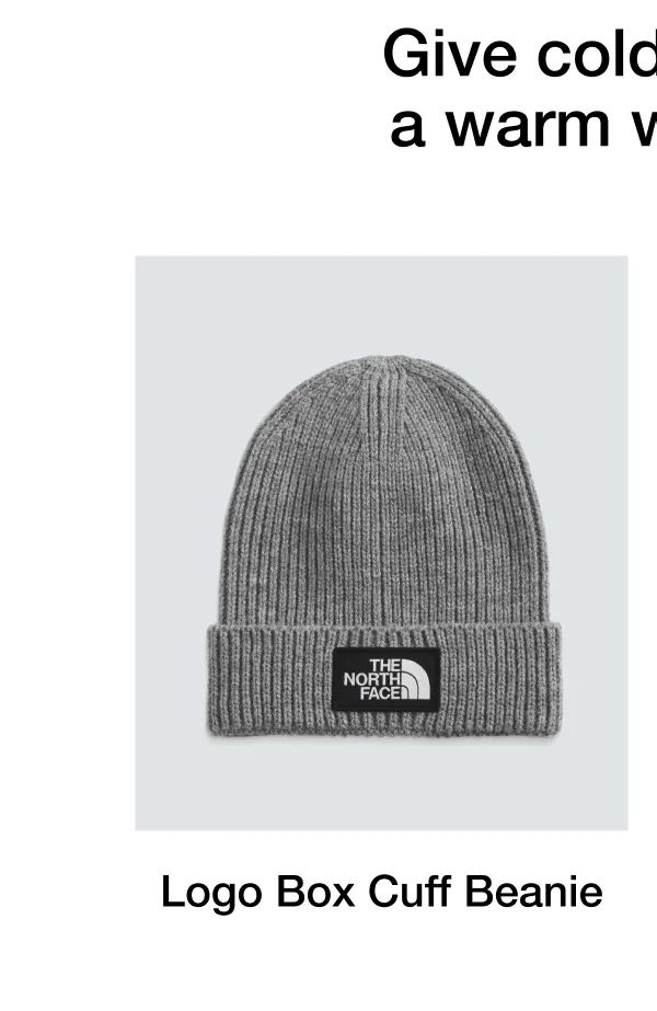 TNF™ Logo Box Cuffed Beanie
