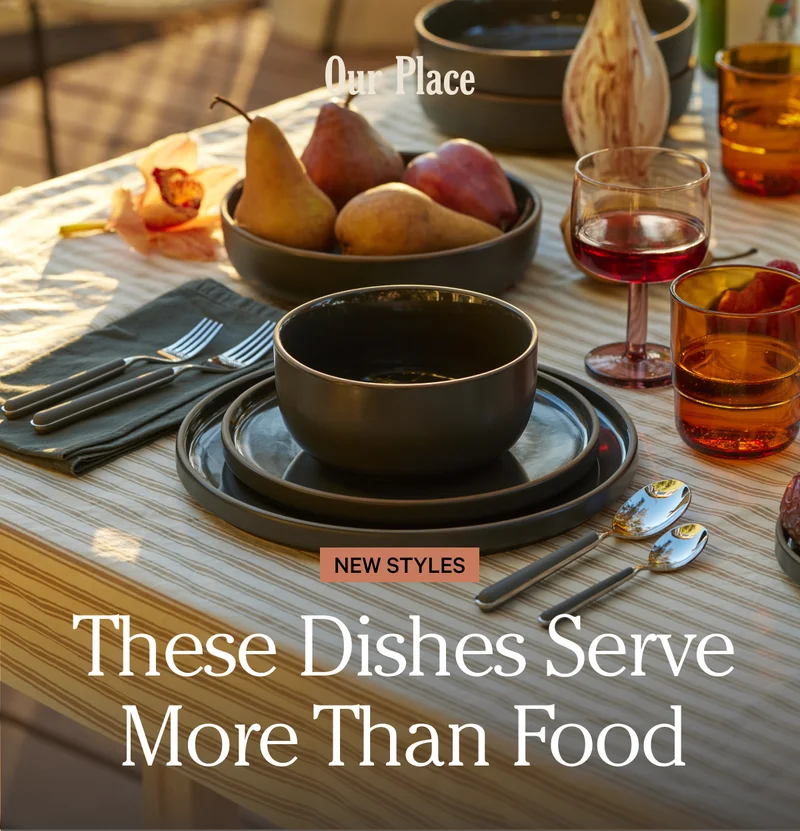 These dishes serve more than food