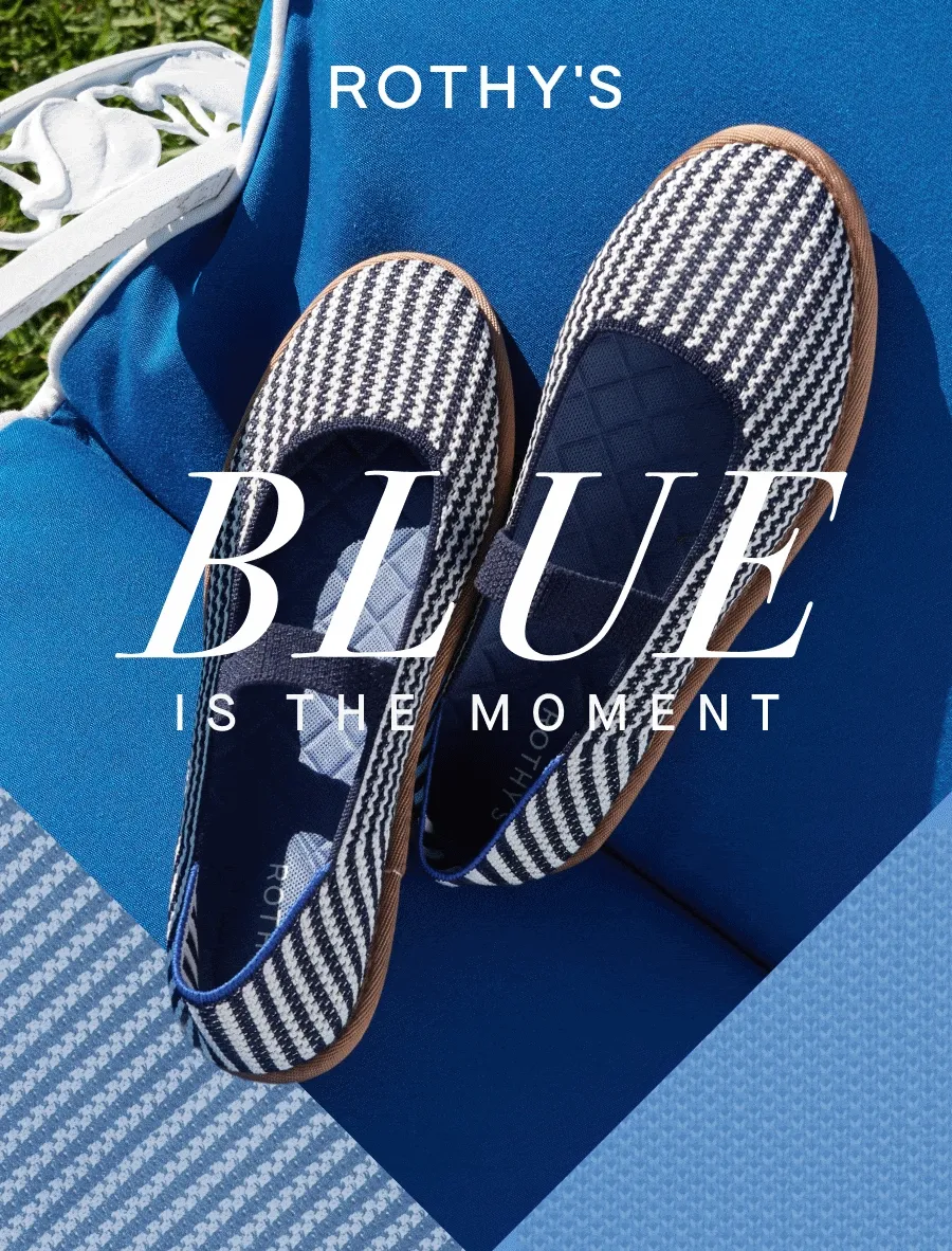 Blue is the moment