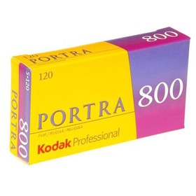 Kodak Portra 800 Color Negative Film 120 Size, 5 Pack