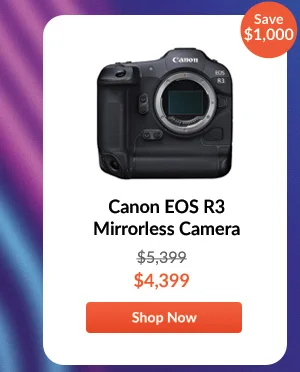 Canon EOS R3 Mirrorless Camera