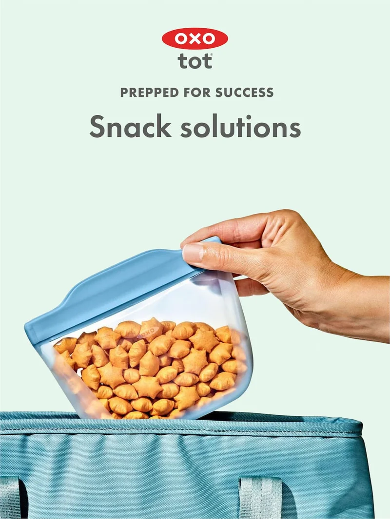 OXO tot. PREPPED FOR SUCCESS. Snack solutiions.